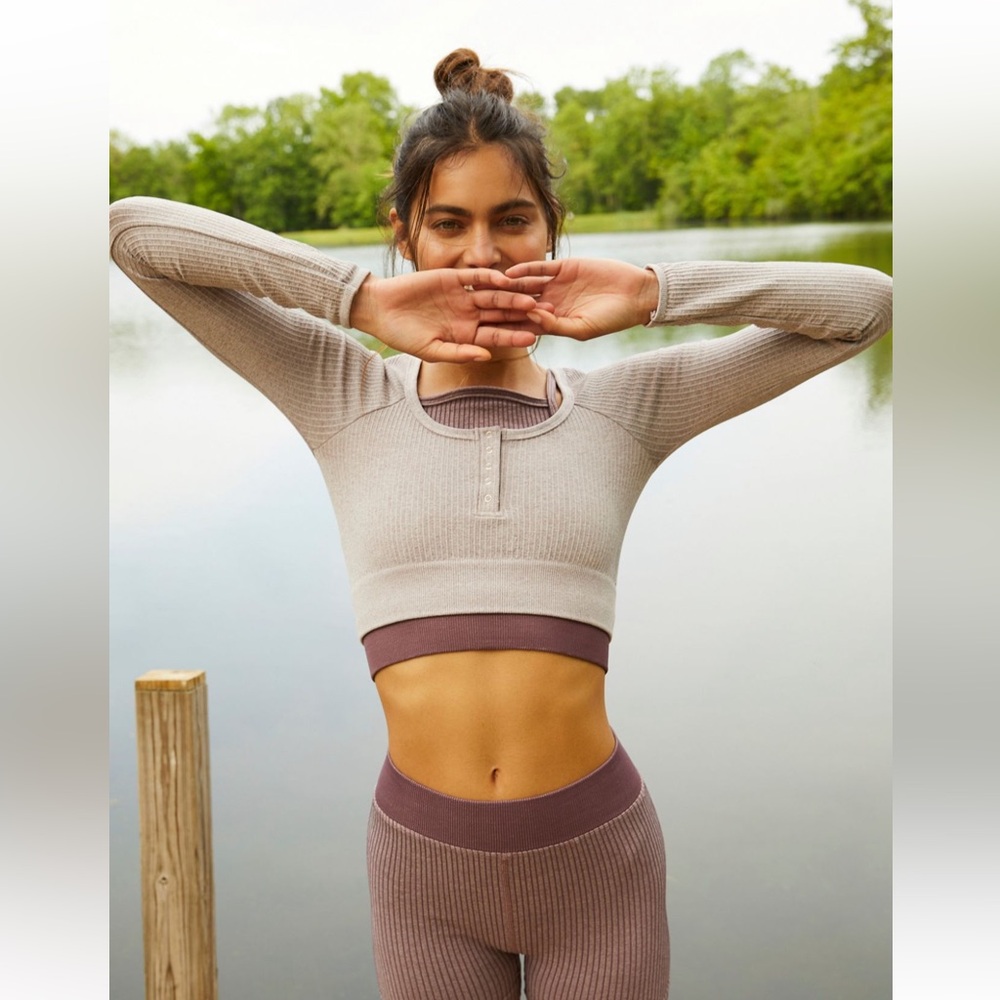 Free people 3 piece workout set